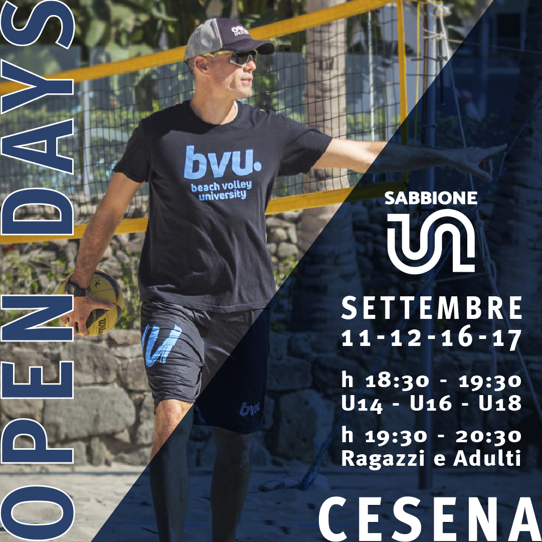 Open Days Cesena - beach volley