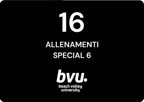 Iscrizione corso su misura "Special 6" da 16 allenamenti