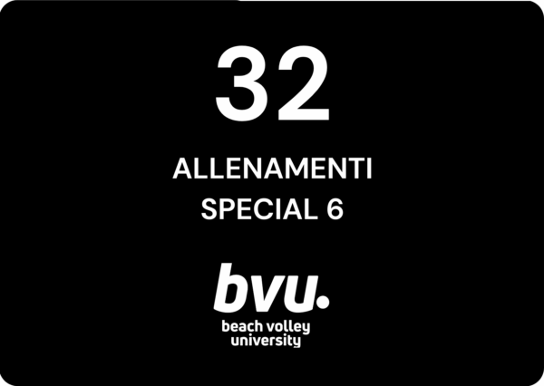 Iscrizione corso su misura "Special 6" da 32 allenamenti