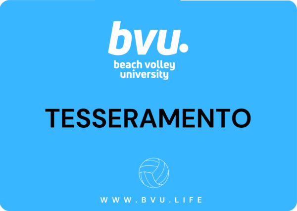 Quota tesseramento stagionale per attività di beach volley