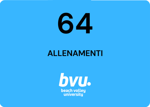 Iscrizione corso di beach volley per 64 allenamenti