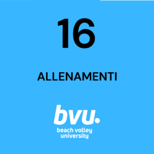 Iscrizione corso di beach volley per 16 allenamenti