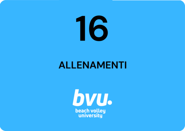 Iscrizione corso di beach volley per 16 allenamenti