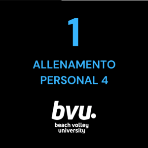 Iscrizione corso su misura "Personal 4" da 1 allenamento