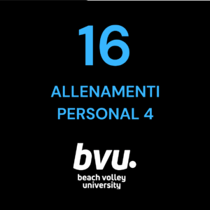 Iscrizione corso su misura "Personal 4" da 16 allenamenti