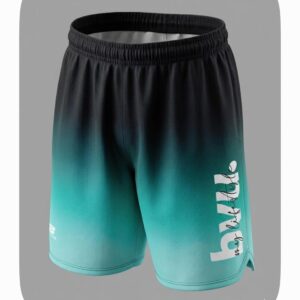 Short uomo nero/verde
